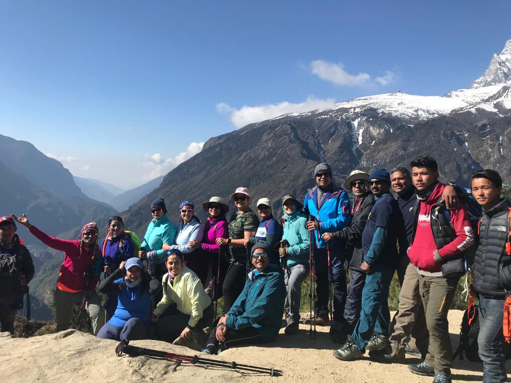 trekking in everest