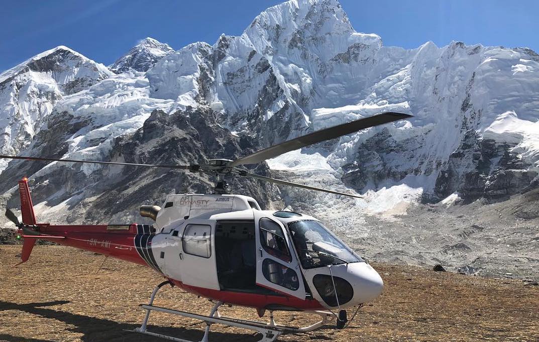 Everest Base Camp helicopter tour with landing